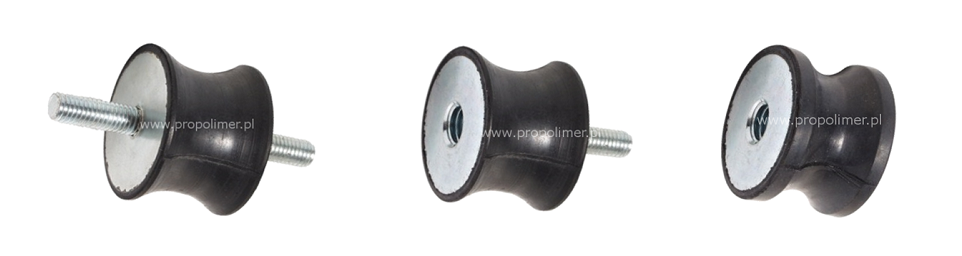 Wibroizolatory Taliowate Typu T