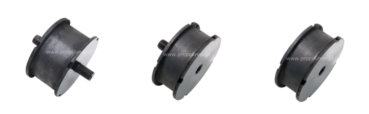 Wibroizolatory Walcowe Typu WA ProPolimer